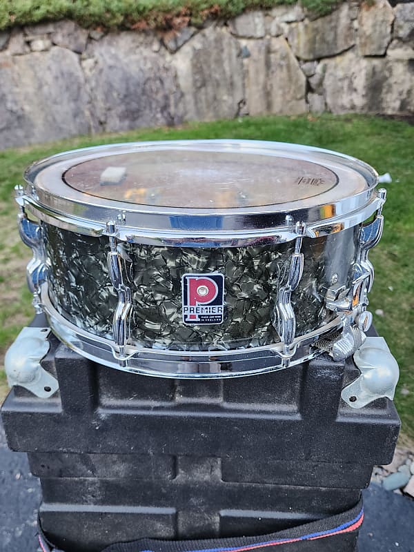 Premier Royal Ace Snare Drum S Black Diamond Reverb