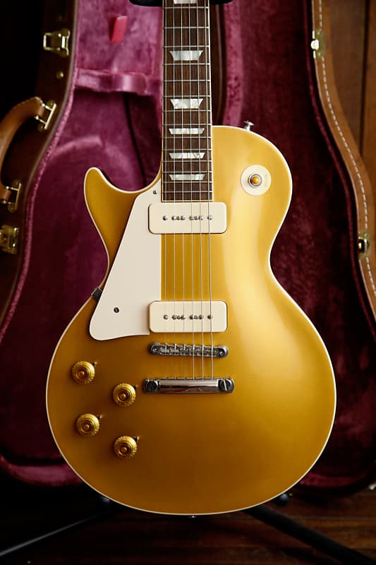 Gibson Custom Les Paul Goldtop 1956 Reissue VOS Left Handed Reverb