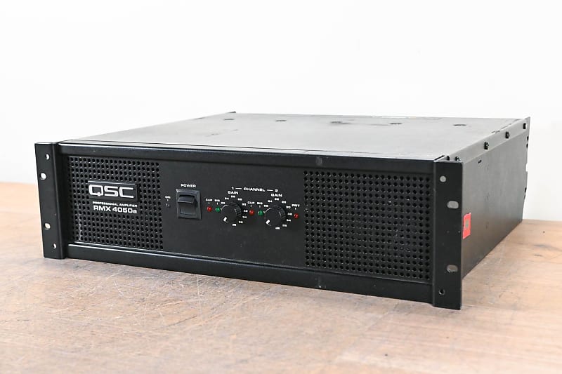 Qsc Rmx A Two Channel Power Amplifier Cg Jq Reverb