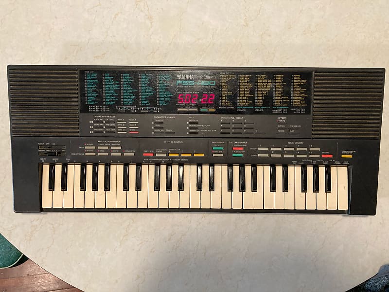 Yamaha Portasound Pss Vintage Fm Synth Reverb