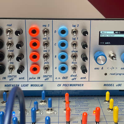 Northern Light Modular CardOC Buchla Easel Ornament Reverb