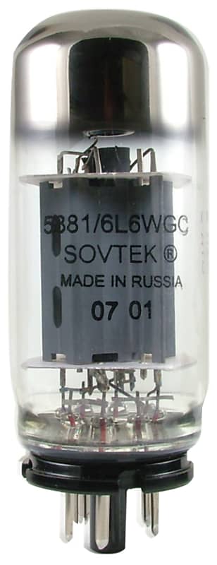 Sovtek Power Vacuum Tube 5881 6L6WGC Single Reverb