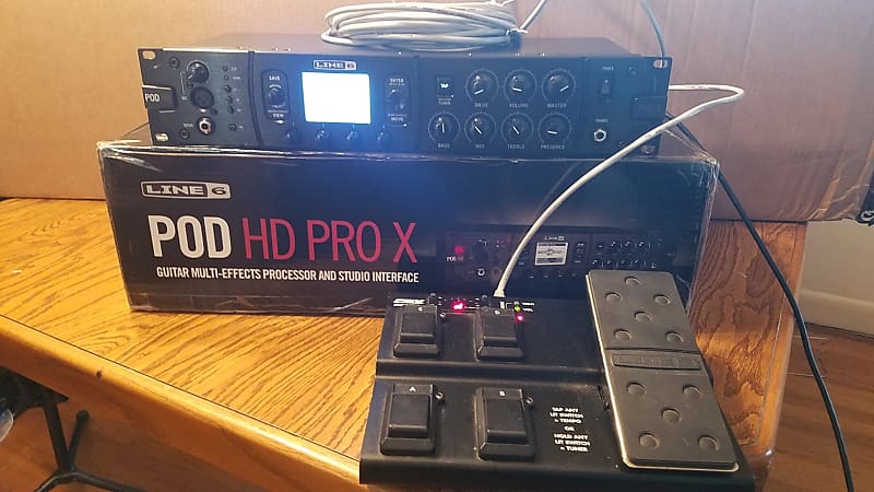 Line 6 POD HD Pro X Rackmount Multi Effect And Modeler Reverb