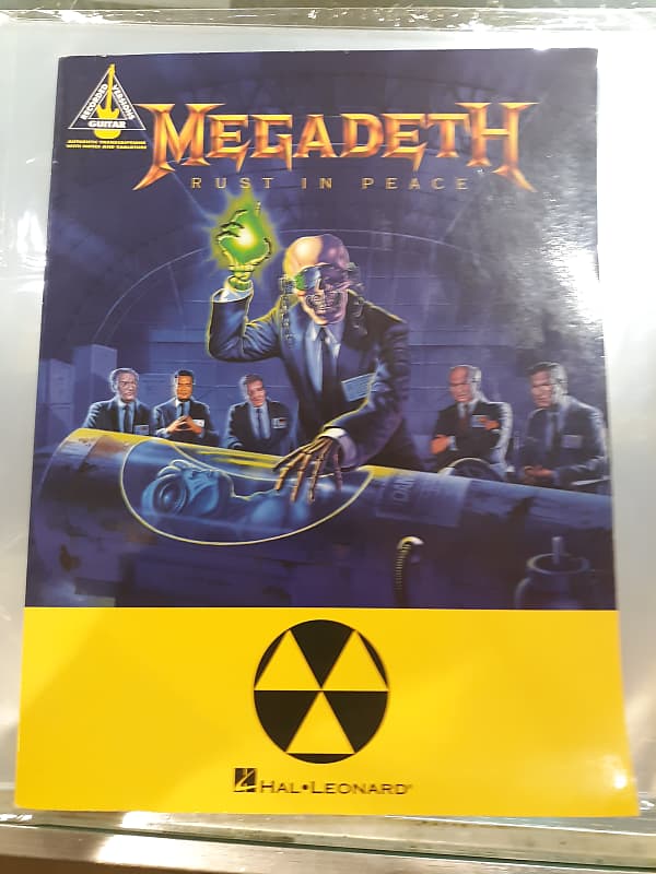 Hal Leonard Megadeth Rust In Peace Guitar Tab Book Reverb