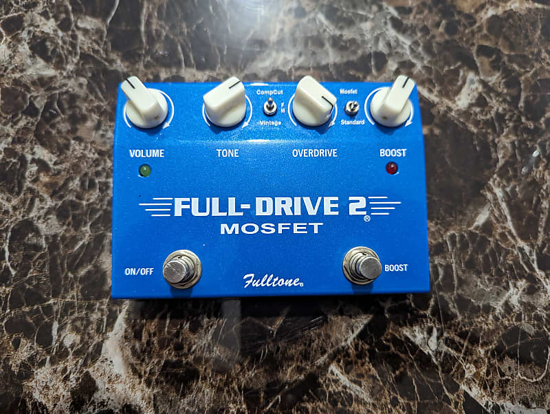 Fulltone Full Drive Mosfet Version Blue Reverb