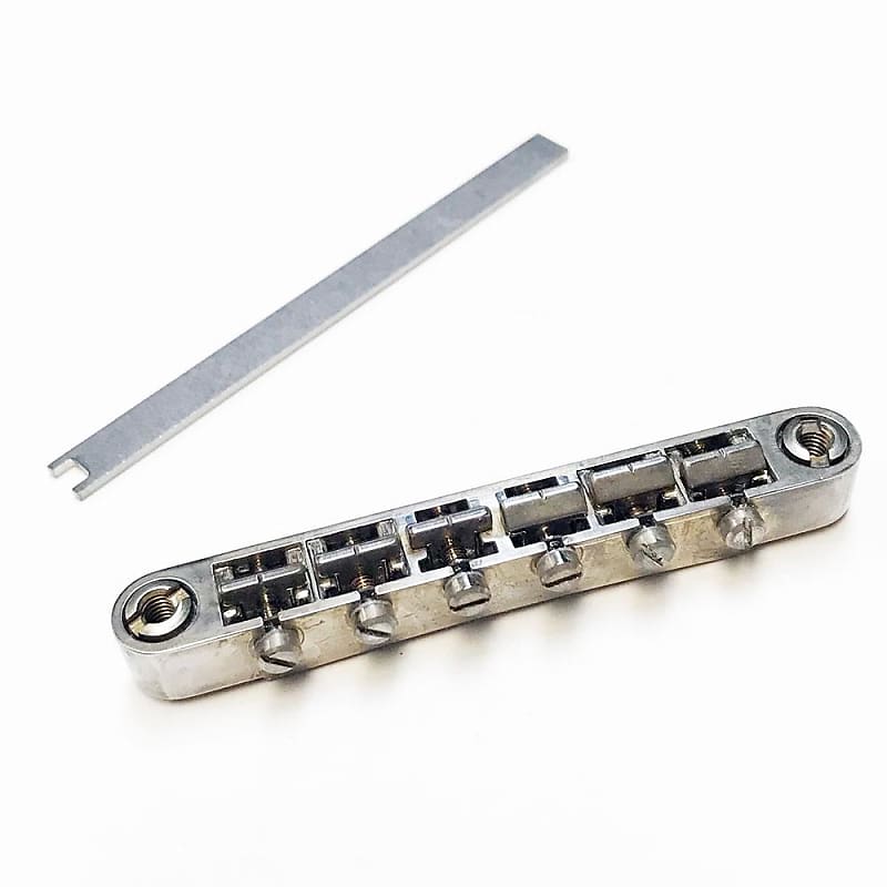 Faber Tone Lock Bridge Aged Nickel Gibson With Abr Reverb