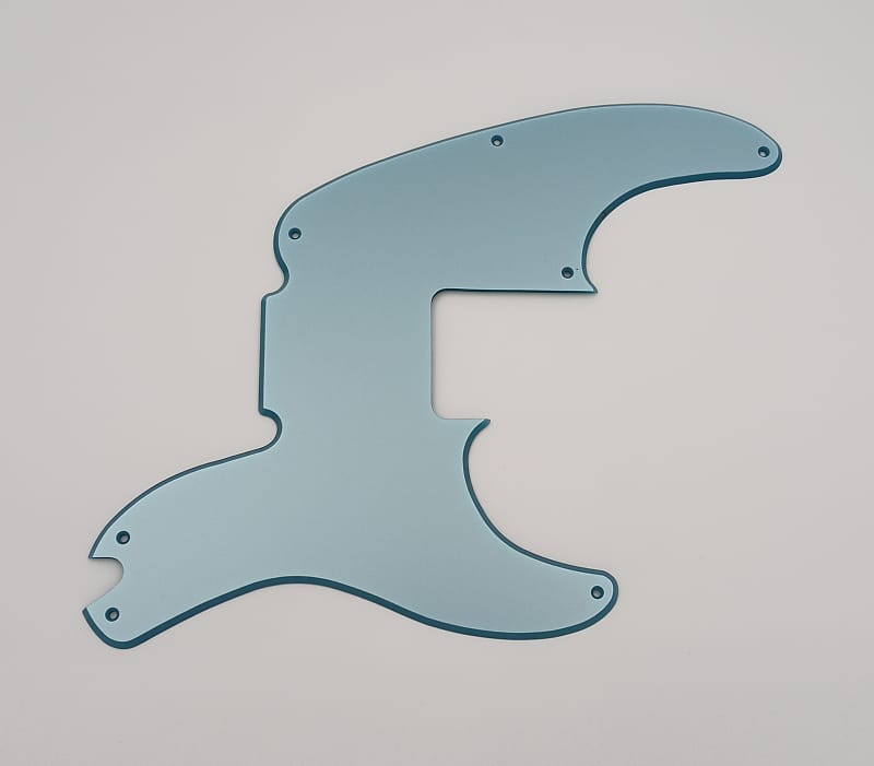 Metallic Ice Blue Acrylic Pickguard For Us Mex Fender Reverb