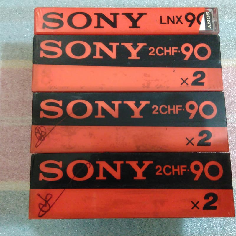 Sony Vintage Blank Audio Cassette Tapes Sealed Reverb