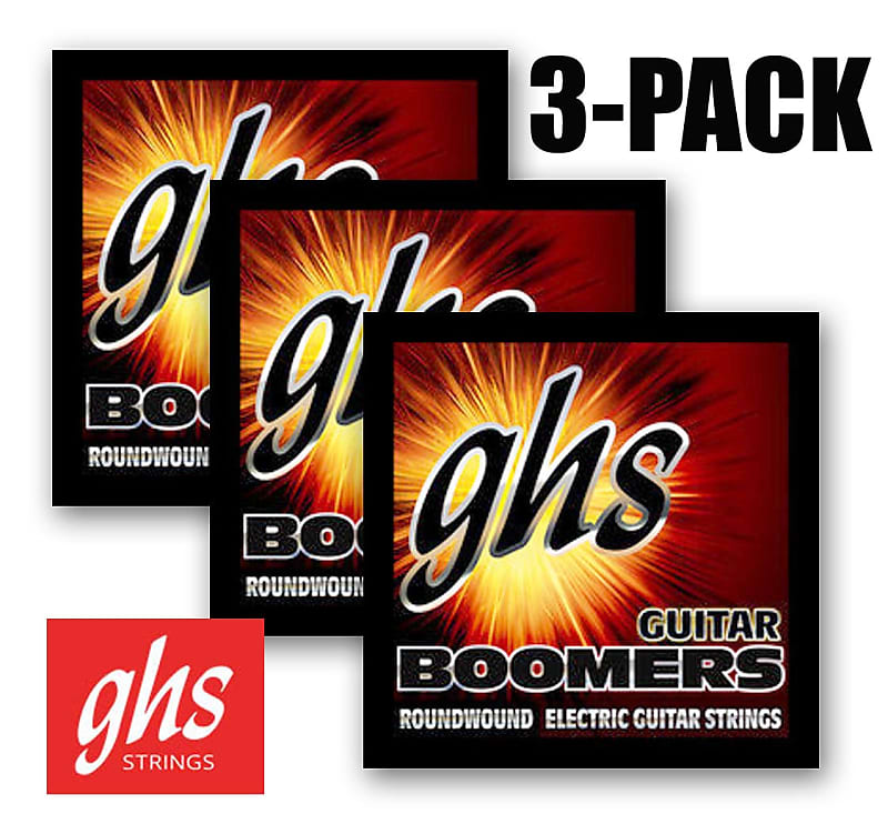 GHS GBL BOOMERS 6 STRING Light 10 46 3 Pack Reverb