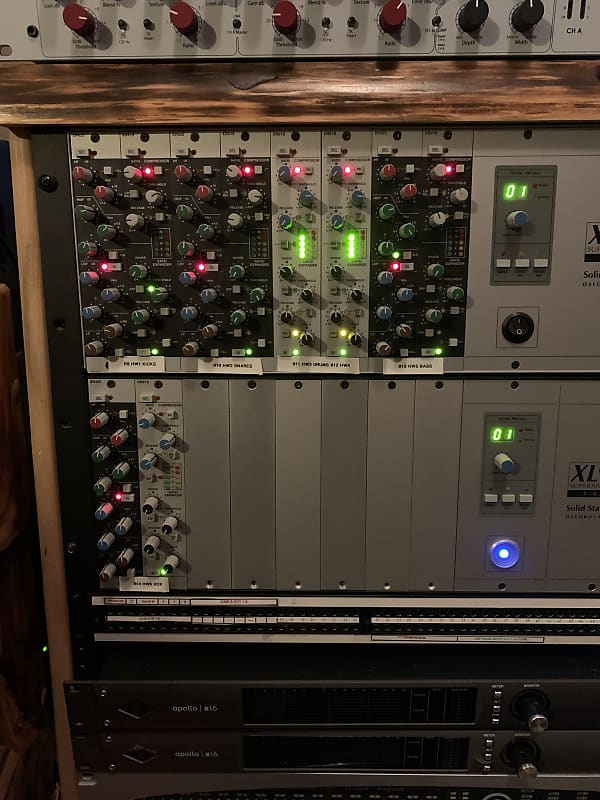 Solid State Logic X Rack Eq Xr Black Reverb