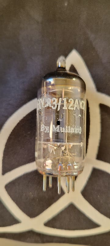 Mullard Blackburn 12ax7 Ecc83 NOS Fisher 1964 White Label Reverb