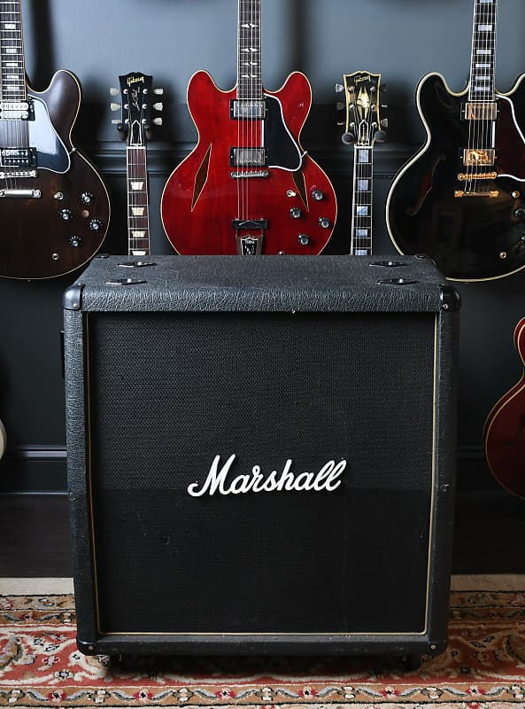 Marshall AVT 4x12 Slant Cabinet Black Tolex Reverb