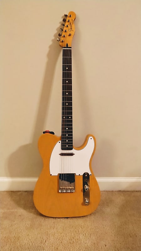 Partscaster Telecaster Aged Butterscotch Blonde Nitro Reverb