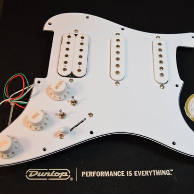 Hot Squier Hss Loaded Fender Stratocaster Pickguard Custom Reverb