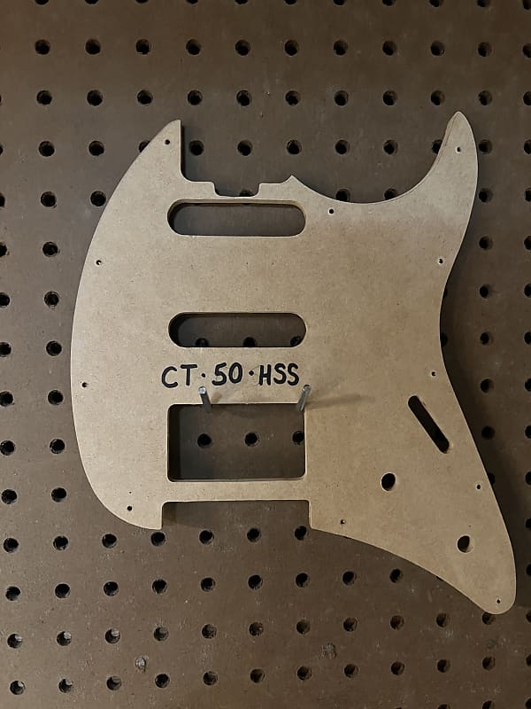 Custom Sterling By Music Man Ct Cutlass Hss Pickguard Reverb