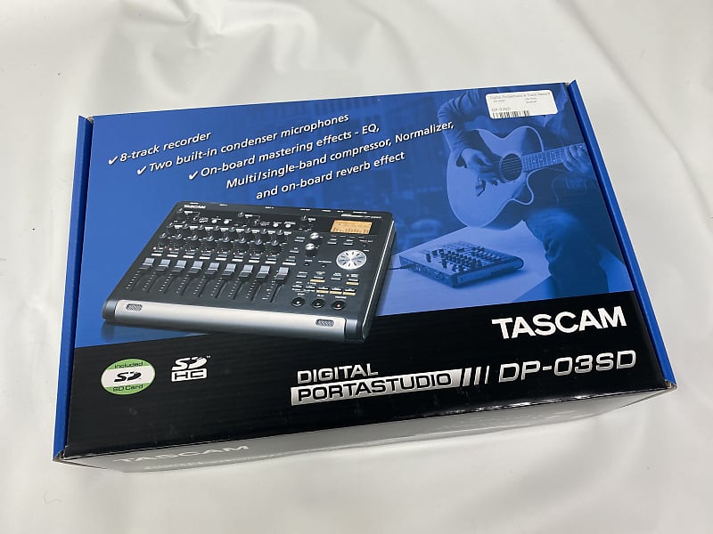 Tascam Dp Sd Track Digital Portastudio Reverb