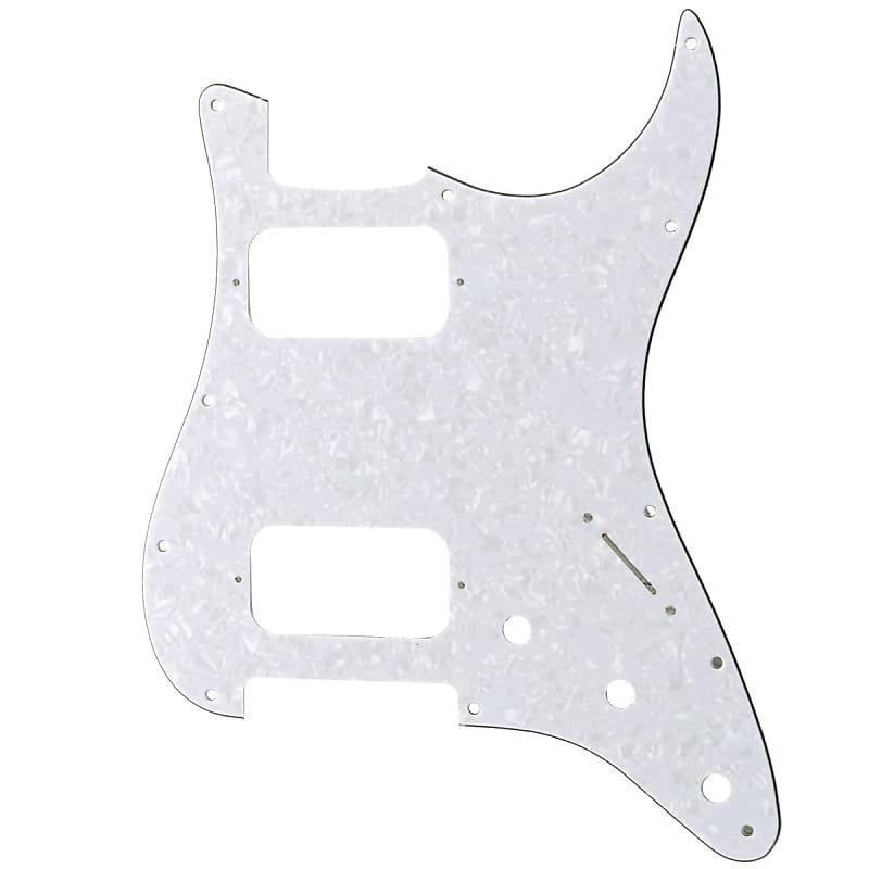 HH Strat Guitar Pickguard Humbucker Rounded Scratch Plate 11 Reverb