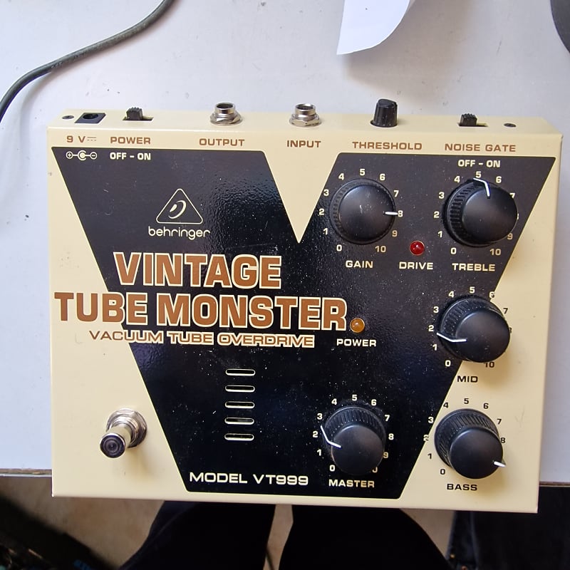 Behringer Vt Vintage Tube Monster Vacuum Tube Overdrive Reverb Uk