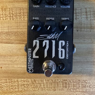 Westminster Effects 2716 Seth Morrison Signature Distortion Reverb