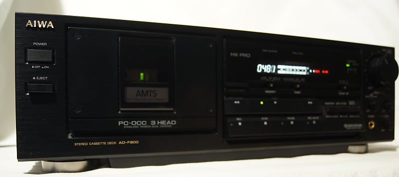 AIWA AD F800 Cassette Deck Reverb