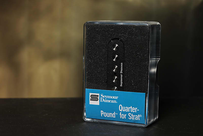 Seymour Duncan Ssl Quarter Pound Flat Strat Pickup Rwrp Hot Reverb