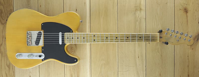 Mb Guitars T Butterscotch Blonde Reverb Uk