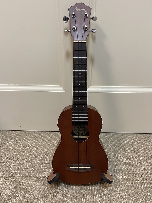 Ibanez Mahogany Soprano Ukulele Uks S Open Pore Reverb