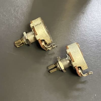 Gibson Cts K Pair Of Potentiometers Les Paul Es Sg Reverb