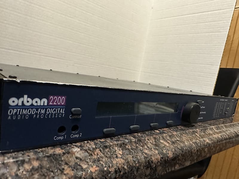 Orban Optimod U Fm Broadcast Audio Processor Reverb