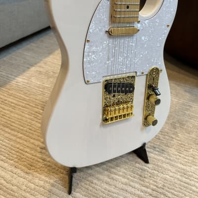 Parts Telecaster Partscaster Tele Style White Blonde Reverb