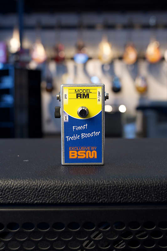 BSM Model RM Finest Treble Booster Reverb