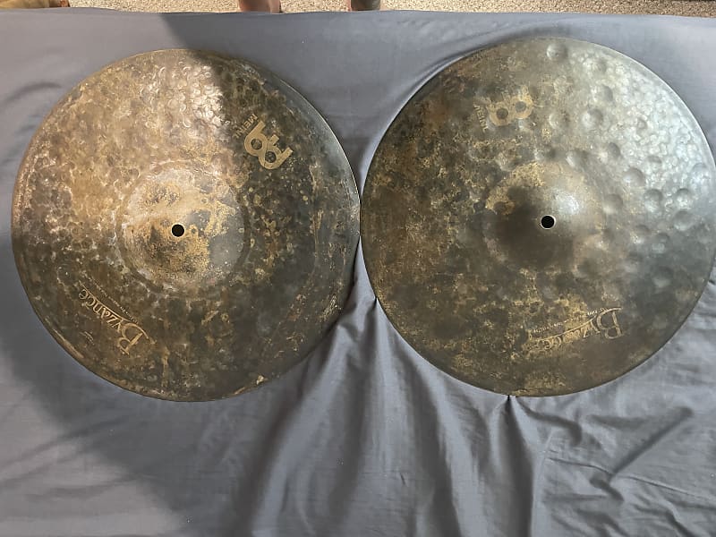 Meinl Byzance Extra Dry Medium Thin Hi Hats Reverb