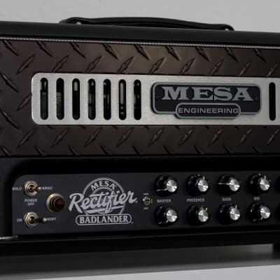 Mesa Boogie Rectifier Badlander Rackmount Head Black Reverb