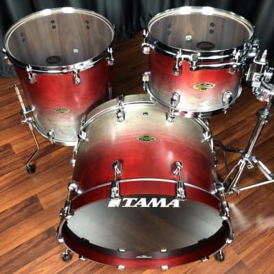 Tama Drums Sets Starclassic Walnut Birch Satin Burgundy Fade Reverb