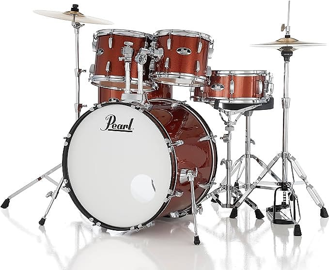 Pearl Roadshow Complete 5pc Drum Set W Hardware And Cymbals Reverb