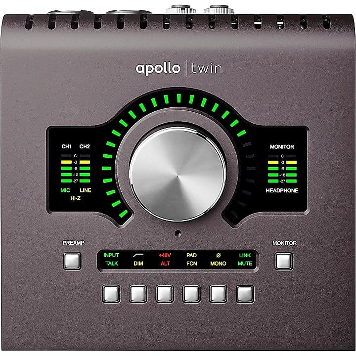 Universal Audio Apollo Twin Duo MK II Thunderbolt Audio Reverb