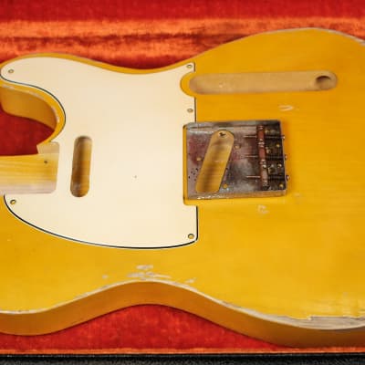 Freakaster Telecaster Butterscotch Blonde Body Relic Reverb