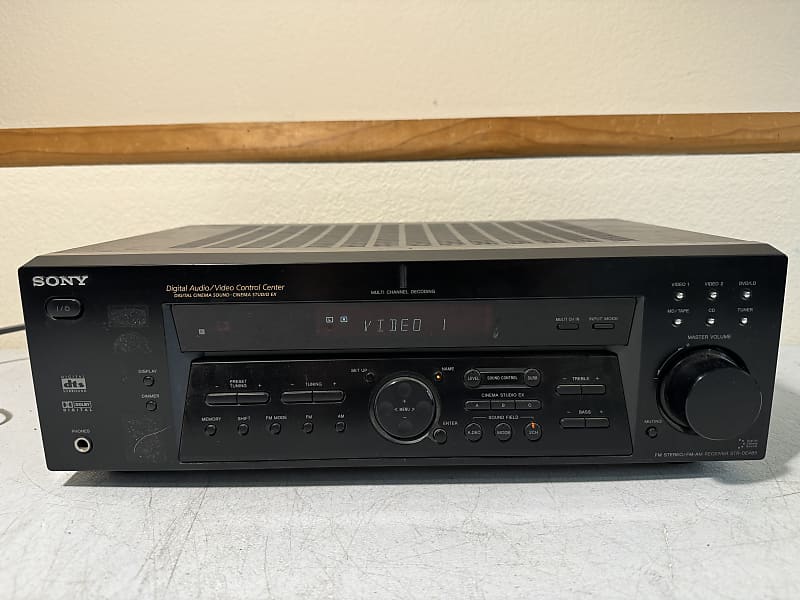 Sony Str De Receiver Hifi Stereo Vintage Home Theater Reverb