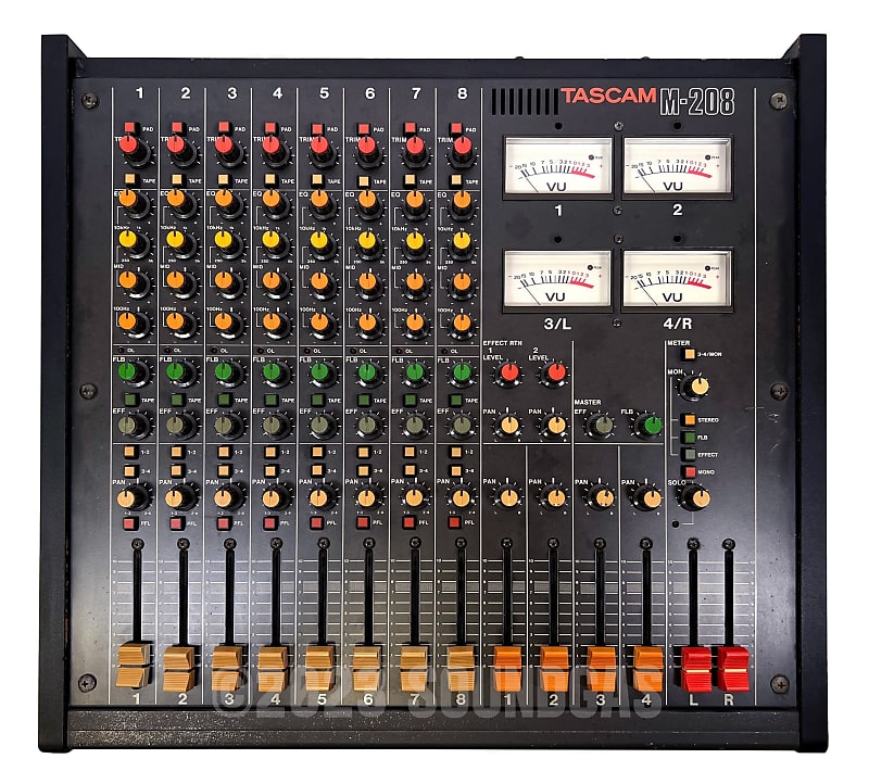 TASCAM M 208 Direct Out Mod Reverb