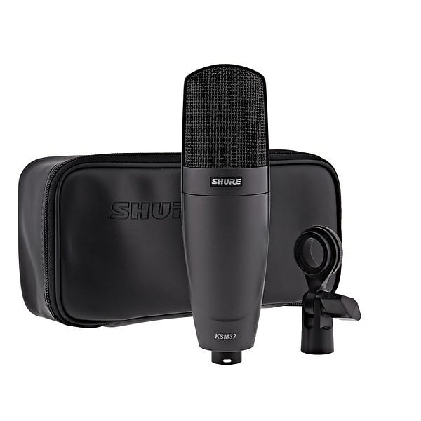 Shure Ksm Cg Side Address Mic Cardioid Condenser Charcoal Reverb