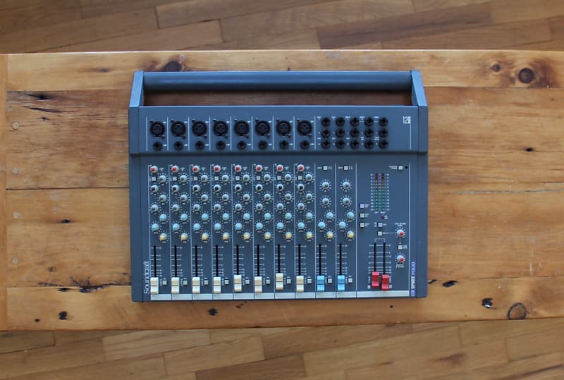 Soundcraft Spirit Folio Channel Analog Mixer W Reverb