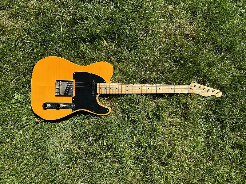 Fender Telecaster Blonde Partscaster Reverb