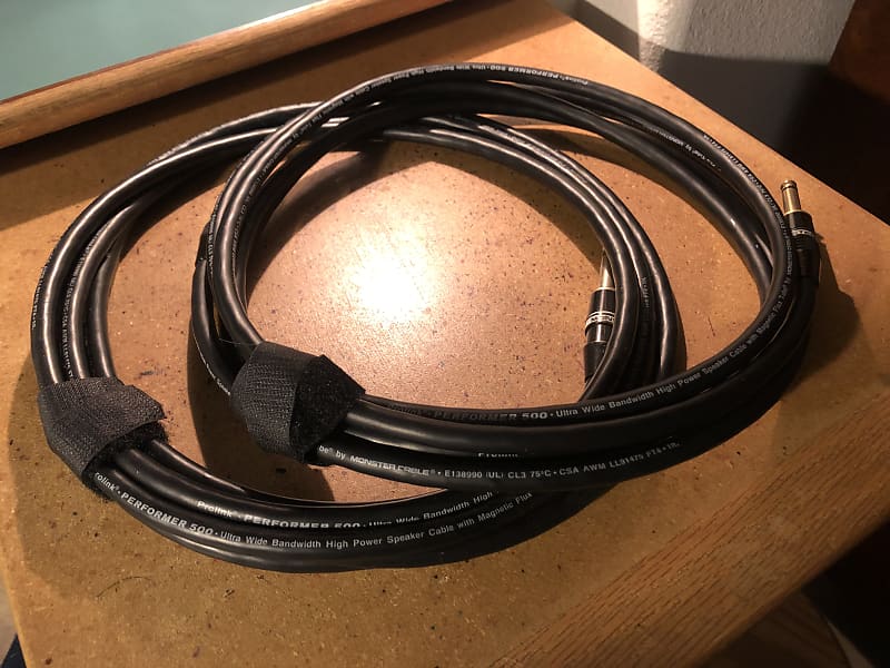 Monster Prolink Performer 500 Cables 2 Reverb