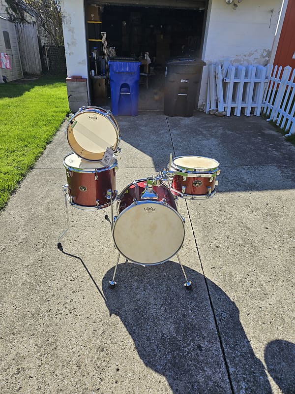 Tama Silverstar 4pc Metro Jam Kit Vintage Burgundy Sparkle Reverb