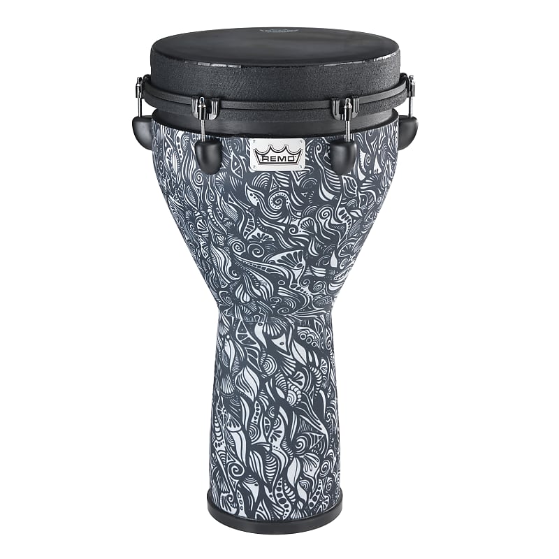 Remo ARTBEAT Artist Collection Djembe Aric Improta Aux Reverb