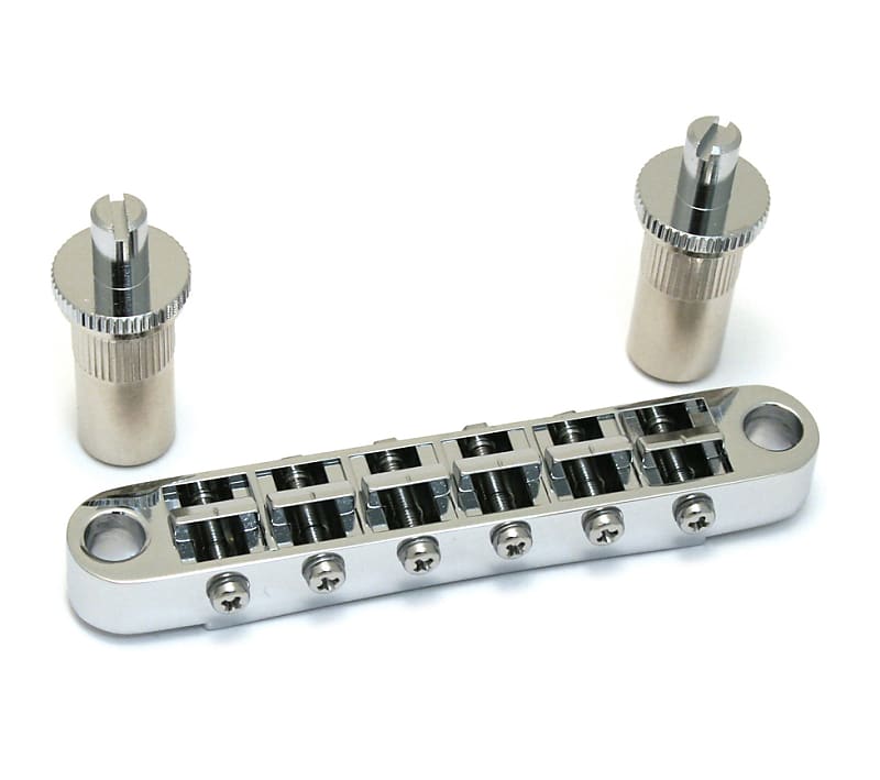 GB 0525 010 Gotoh Chrome Big Hole Tune O Matic Style Guitar Reverb