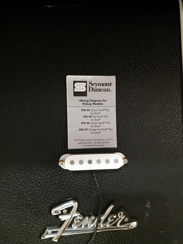 Seymour Duncan Stk S Custom Stack Plus Strat Pickup Reverb