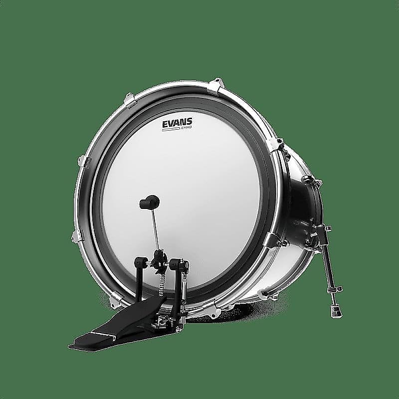 Evans Bd Emadcw Emad Coated Bass Drum Head Reverb