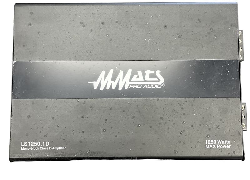 MMATS Power Amplifier LS1250 1D Reverb