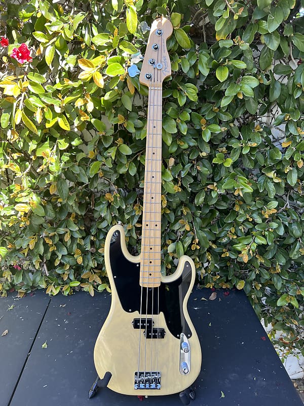 Fender Telecaster Precision Bass 2000s Butterscotch Blonde Reverb